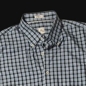 Peter Millar Plaid Oxford Shirt